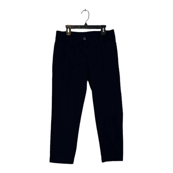 Loft black curvy crop pants size 0 - Picture 1 of 10